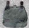 Germany bread bag green grey