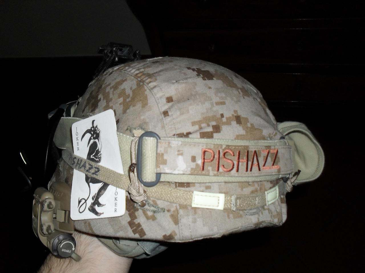 My Helmet Rear